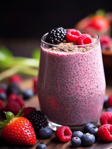 Chia Berry Smoothie