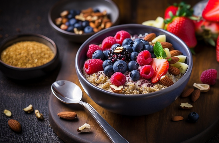 uinoa-and-Berry-Breakfast