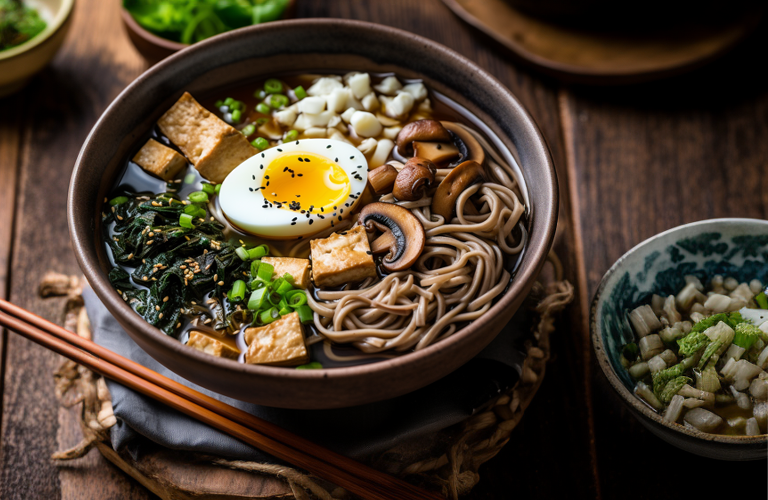 Japanese Soba Noodle Bowl